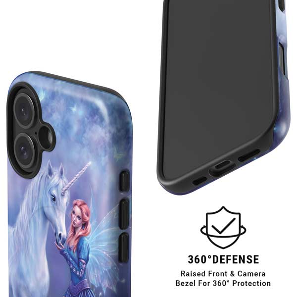 Rhiannon Fairy and Unicorn by Rachel Anderson iPhone 16 Magsafe Impact Case