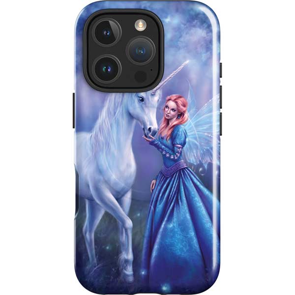 Rhiannon Fairy and Unicorn by Rachel Anderson iPhone 16 Pro Max Magsafe Impact Case
