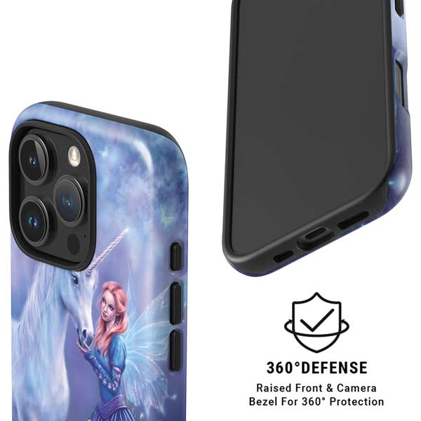 Rhiannon Fairy and Unicorn by Rachel Anderson iPhone 16 Pro Max Magsafe Impact Case