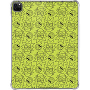 Adult Swim Rick and Morty Rick and Morty All Over Print iPad Pro 11in (2024) Clear Case