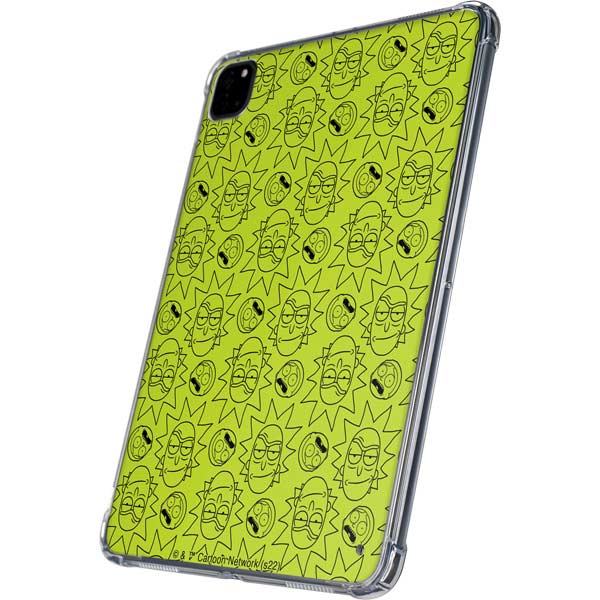 Adult Swim Rick and Morty Rick and Morty All Over Print iPad Pro 11in (2024) Clear Case