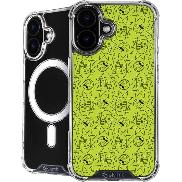 Adult Swim Rick and Morty Rick and Morty All Over Print iPhone 17 MagSafe Case