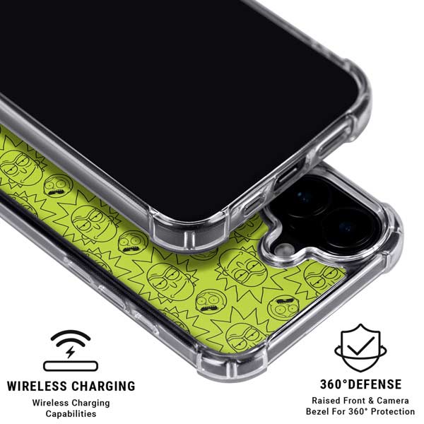 Adult Swim Rick and Morty Rick and Morty All Over Print iPhone 17 MagSafe Case