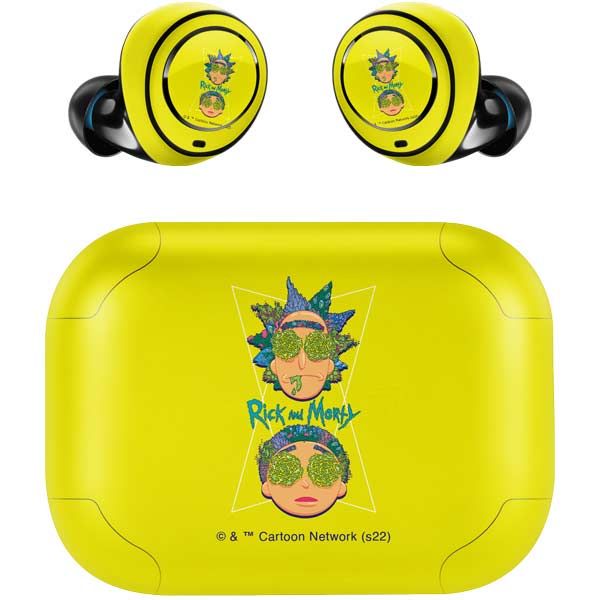 Adult Swim Rick and Morty Rick and Morty Portal Eyes Amazon Echo Buds Skin