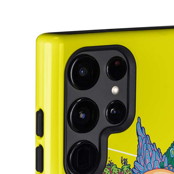 Adult Swim Rick and Morty Rick and Morty Portal Eyes Galaxy S25 Ultra Impact Case