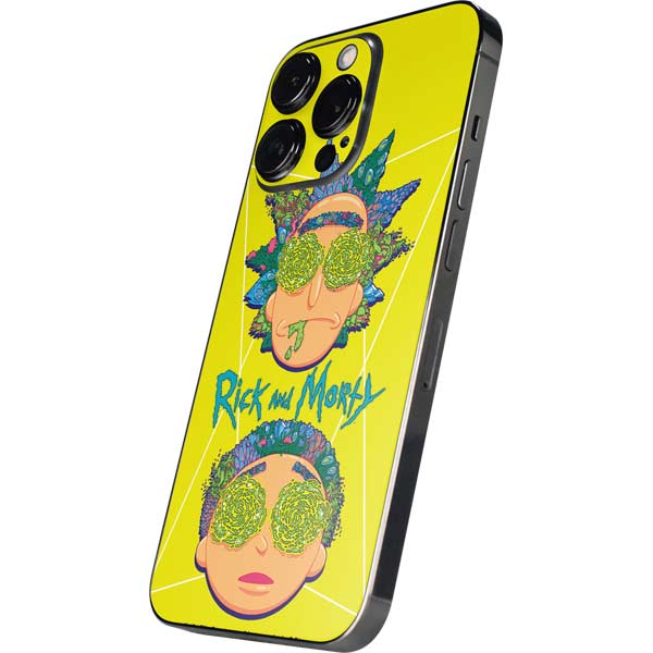 Adult Swim Rick and Morty Rick and Morty Portal Eyes iPhone 15 Pro Max Skin