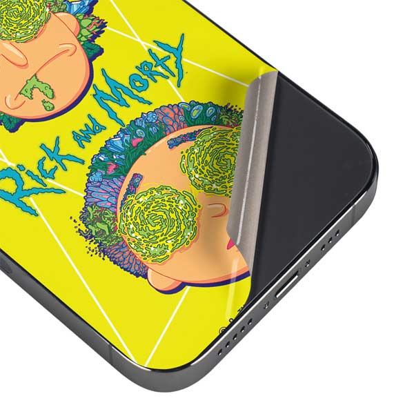 Adult Swim Rick and Morty Rick and Morty Portal Eyes iPhone 15 Pro Max Skin