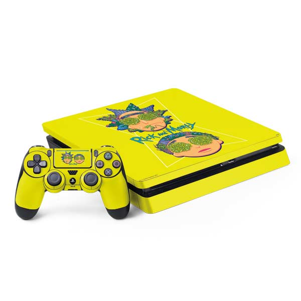 Adult Swim Rick and Morty Rick and Morty Portal Eyes PlayStation PS4 Skins