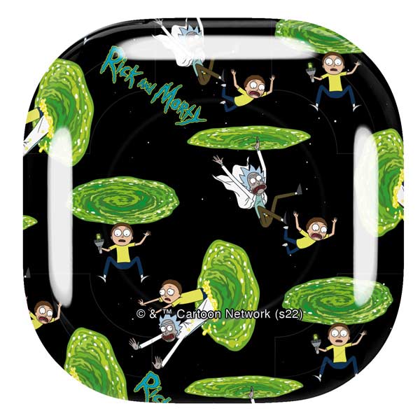 Adult Swim Rick and Morty Portal Pattern Galaxy Buds Live Skin