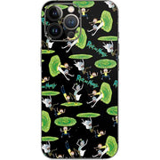 Adult Swim Rick and Morty Portal Pattern iPhone 15 Pro Max Skin