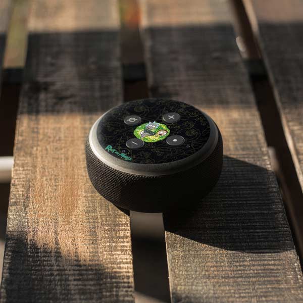 Adult Swim Rick and Morty Portal Travel Amazon Echo Dot Skin
