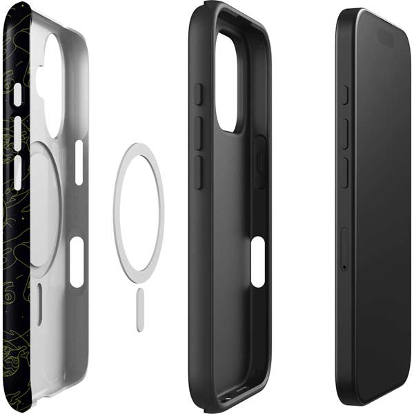 Adult Swim Rick and Morty Portal Travel iPhone 16 Plus Magsafe Impact Case