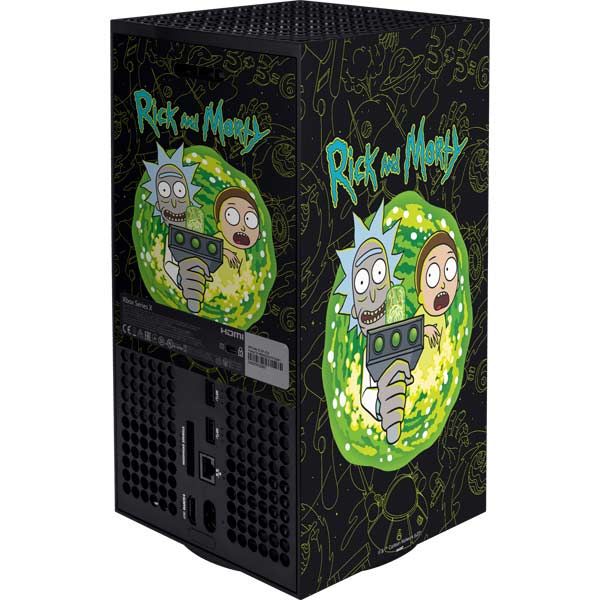 Adult Swim Rick and Morty Portal Travel Xbox Series X Bundle Skin