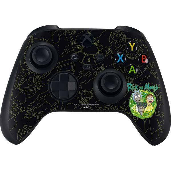 Adult Swim Rick and Morty Portal Travel Xbox Series X Bundle Skin