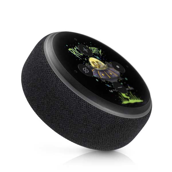 Adult Swim Rick and Morty Spaceship Amazon Echo Dot Skin