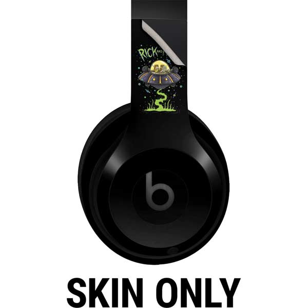 Adult Swim Rick and Morty Spaceship Beats Studio Pro Wireless Headphones Skin