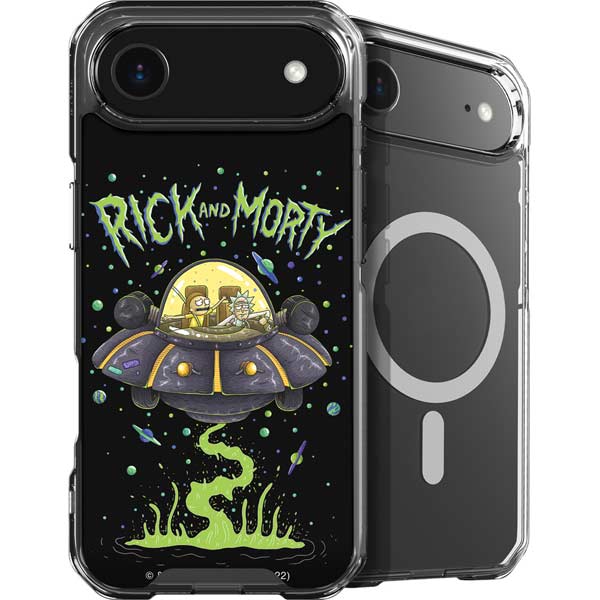 Adult Swim Rick and Morty Spaceship iPhone 17 Air MagSafe Case