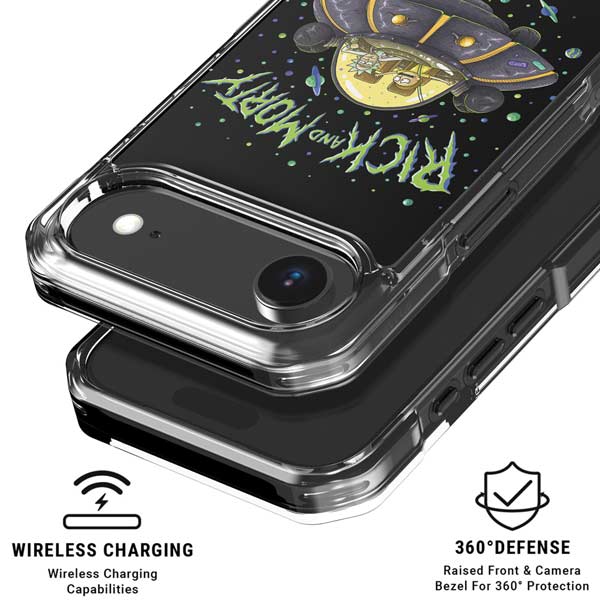 Adult Swim Rick and Morty Spaceship iPhone 17 Air MagSafe Case