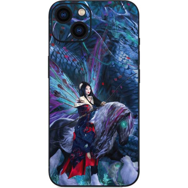 Ride of the Yokai Fairy and Dragon by Ruth Thompson iPhone Skins