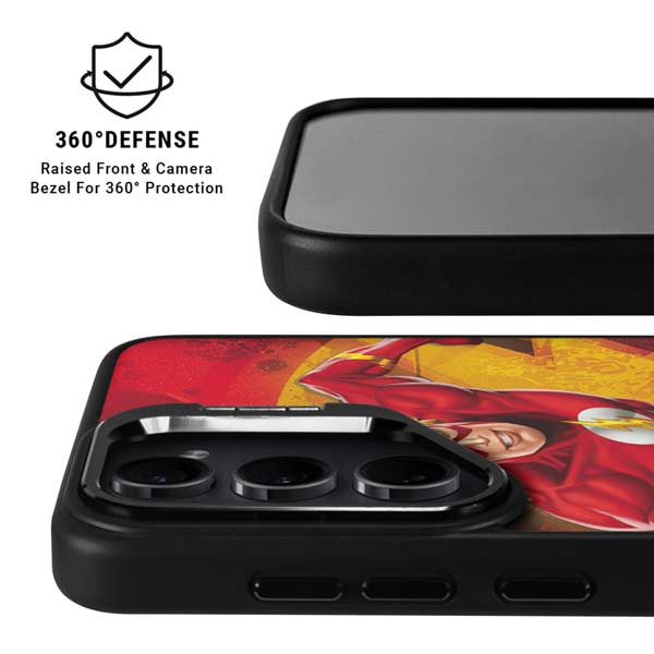 DC Comics The Flash Action Pose Galaxy S26 Ultra Kickstand Case