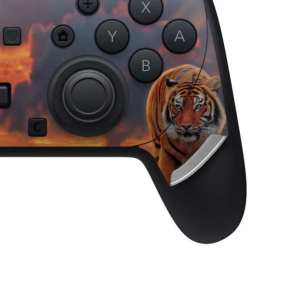 Rising Tiger by Vincent Hie Nintendo Switch 2 (2025) Pro Controller Skin