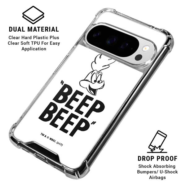 Looney Tunes Road Runner Beep Beep Google Pixel 10 Pro XL Clear Case