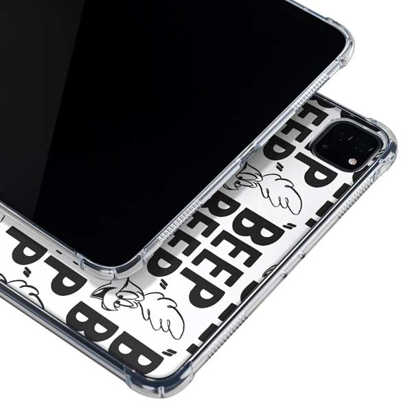 Looney Tunes Road Runner Beep Grid iPad Pro 11in (2024) Clear Case