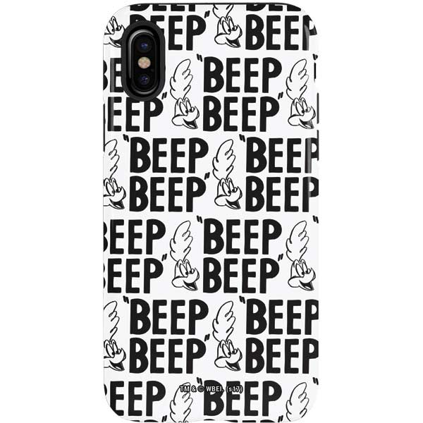 Looney Tunes Road Runner Beep Grid iPhone Cases
