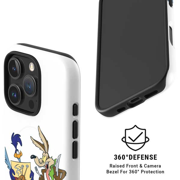 Looney Tunes Road Runner Wile E Coyote Food iPhone 16 Pro Max Magsafe Impact Case