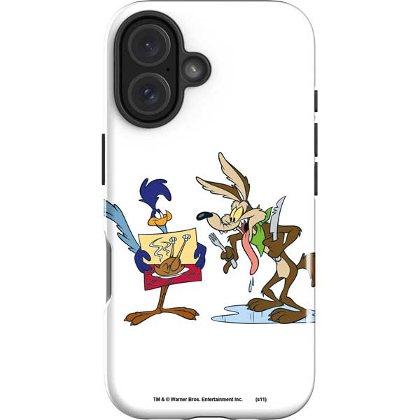 Looney Tunes Road Runner Wile E Coyote Food iPhone 17 Impact Case