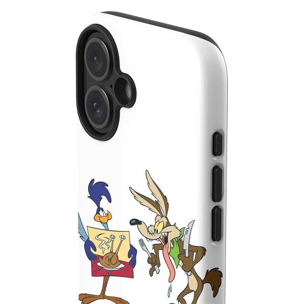 Looney Tunes Road Runner Wile E Coyote Food iPhone 17 Impact Case