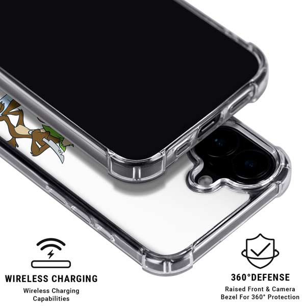 Looney Tunes Road Runner Wile E Coyote Food iPhone 17 MagSafe Case