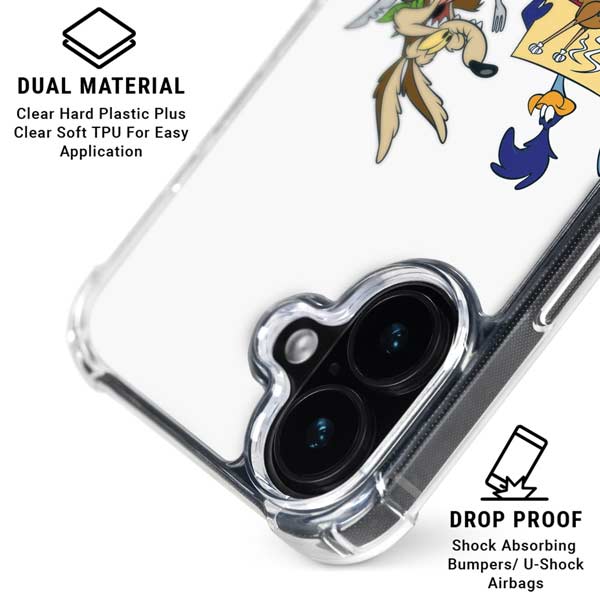 Looney Tunes Road Runner Wile E Coyote Food iPhone 17 MagSafe Case