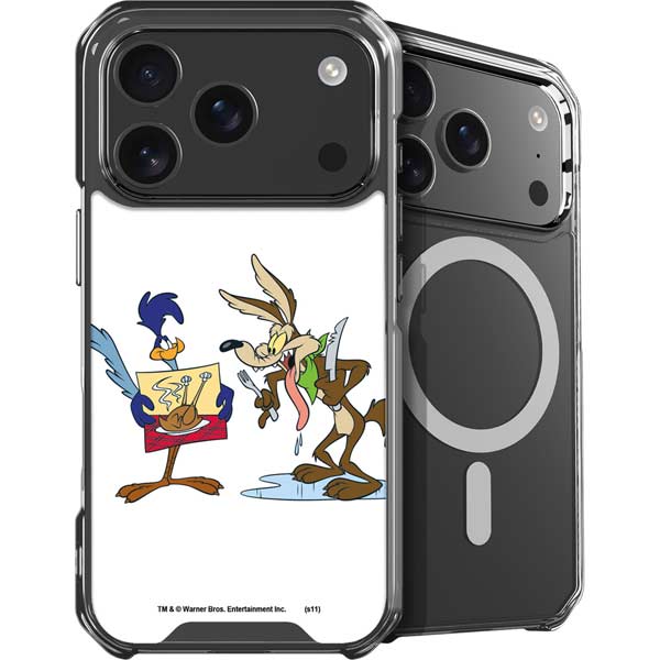 Looney Tunes Road Runner Wile E Coyote Food iPhone 17 Pro MagSafe Case