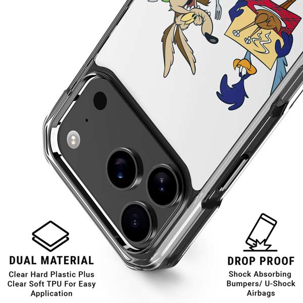 Looney Tunes Road Runner Wile E Coyote Food iPhone 17 Pro MagSafe Case