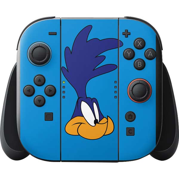 Looney Tunes Road Runner Zoomed In Nintendo Switch 2 (2025) with Joy-Con Skin