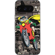 DC Comics Robin Vintage Action pose pattern Google Pixel 10 Pro XL Skin