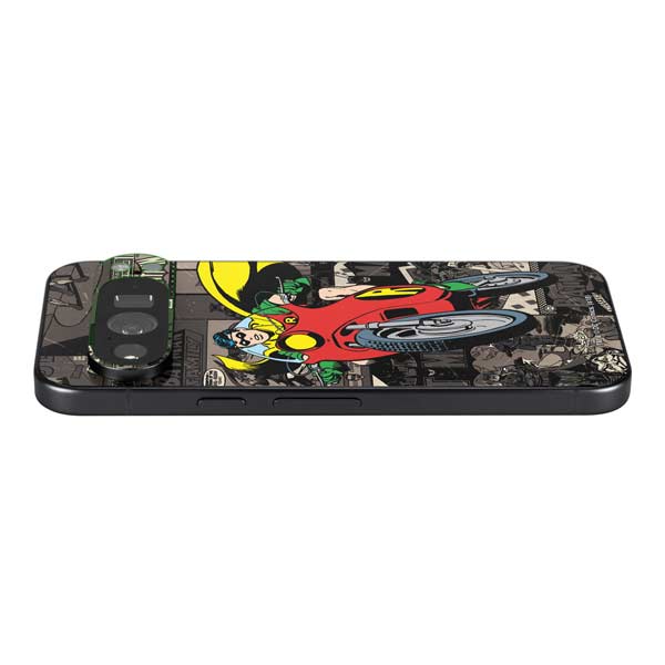 DC Comics Robin Vintage Action pose pattern Google Pixel 10 Pro XL Skin