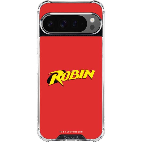 DC Comics Robin Official Logo Google Pixel 10 Pro XL Clear Case