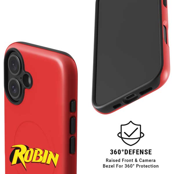 DC Comics Robin Official Logo iPhone 16 Magsafe Impact Case