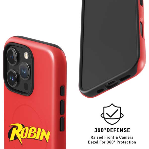 DC Comics Robin Official Logo iPhone 16 Pro Max Magsafe Impact Case