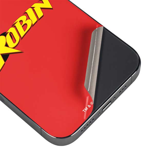 iPhone 16 Pro Max DC Comics Robin Official Logo Skin | Decals | Wraps ...