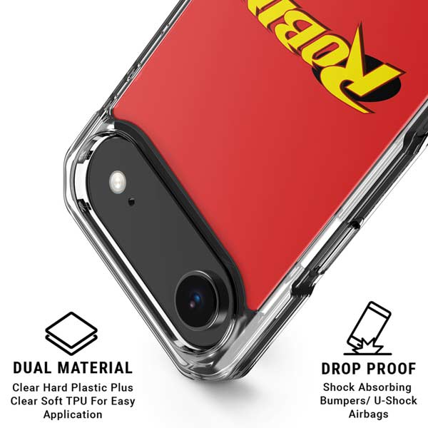 DC Comics Robin Official Logo iPhone 17 Air Clear Case