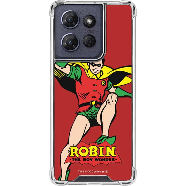 DC Comics Robin Classic Art Moto G 5G (2025) Clear Case
