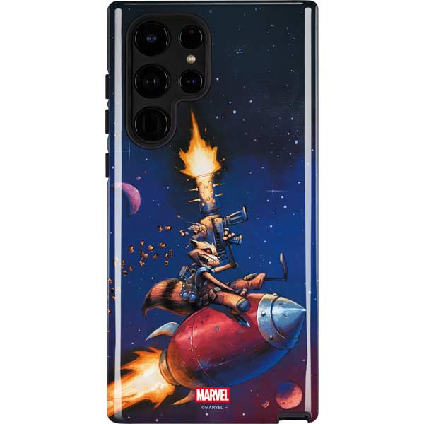 Marvel Rocket Raccoon Rocket Ride Galaxy S24 Ultra Impact Case