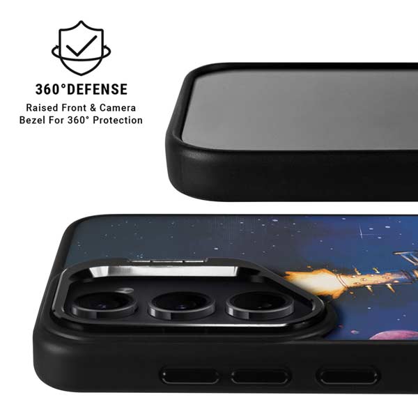 Marvel Rocket Raccoon Rocket Ride Galaxy S26 Ultra Kickstand Case