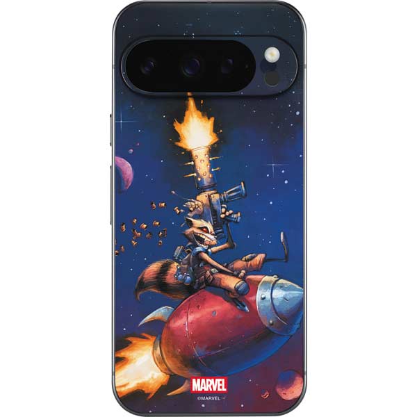 Marvel Rocket Raccoon Rocket Ride Google Pixel 10 Pro XL Skin