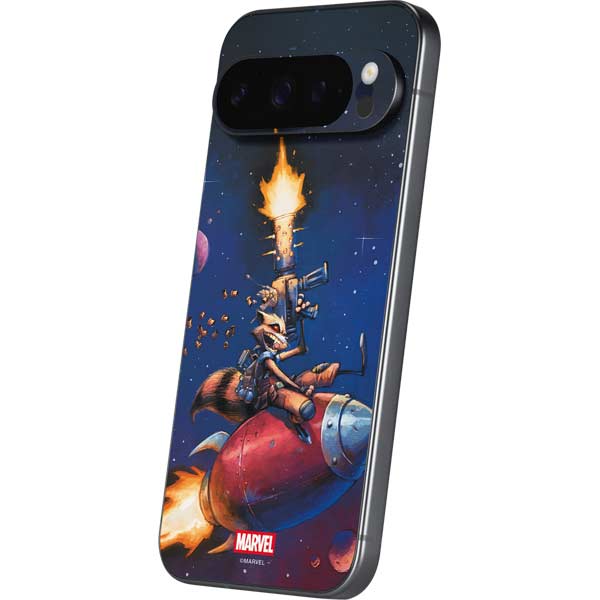 Marvel Rocket Raccoon Rocket Ride Google Pixel 10 Pro XL Skin