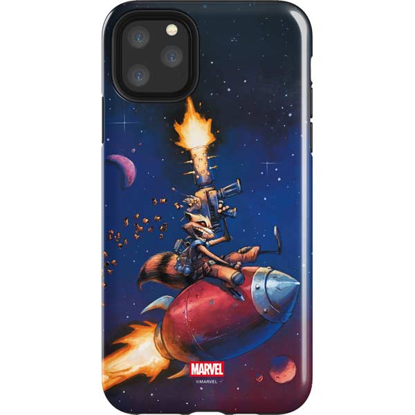 Marvel Rocket Raccoon Rocket Ride iPhone 11 Pro Max Impact Case