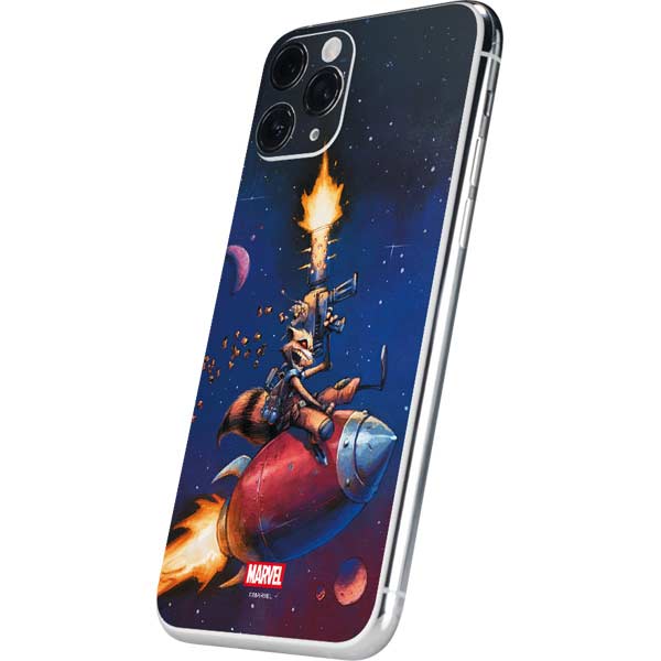 Marvel Rocket Raccoon Rocket Ride iPhone 11 Pro Skin